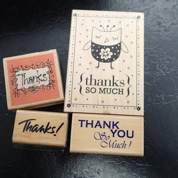 Thank You Stampers set of 4 - Picture 1 of 4